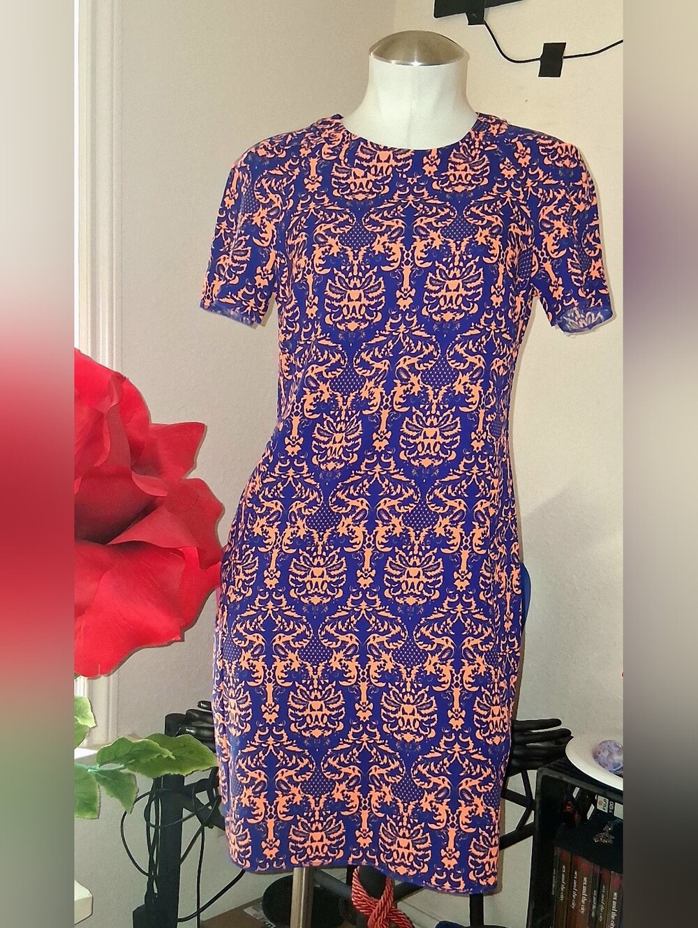 👗IT'S A SALE!! Patterned Short Sleeve Women’s Dress👗